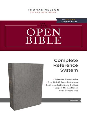 cover image of The NKJV, Open Bible